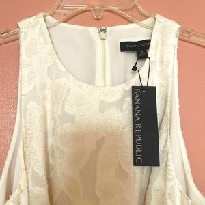 Banana Republic Cream Dress Size 4
